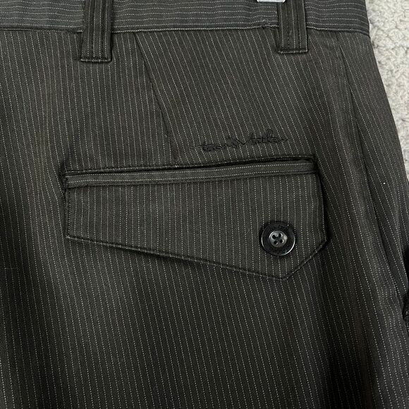Travis Mathew Pants Men 30 x 27 Gray Stripe Golf Performance Stretch Chino - Picture 9 of 13